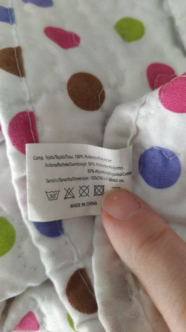 Colcha Infantil con Funda Cojín