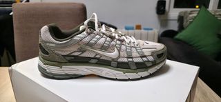 Zapatillas Nike P-6000 Verde y Blanco