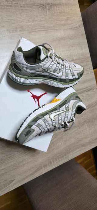 Zapatillas Nike P-6000 Verde y Blanco