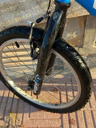 Bicicleta Btwin azul niño 6 años Decathlon