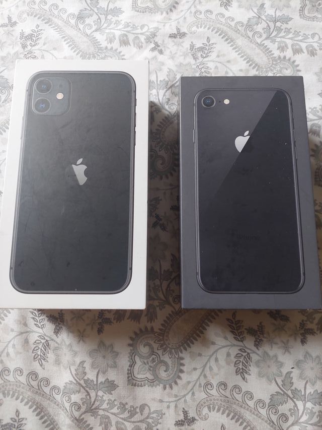 Scatole originali iPhone 11 e iPhone 8 (64GB)