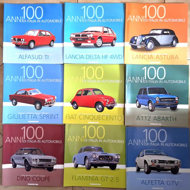 Fascicoli De Agostini 100 Anni Dell'automobile