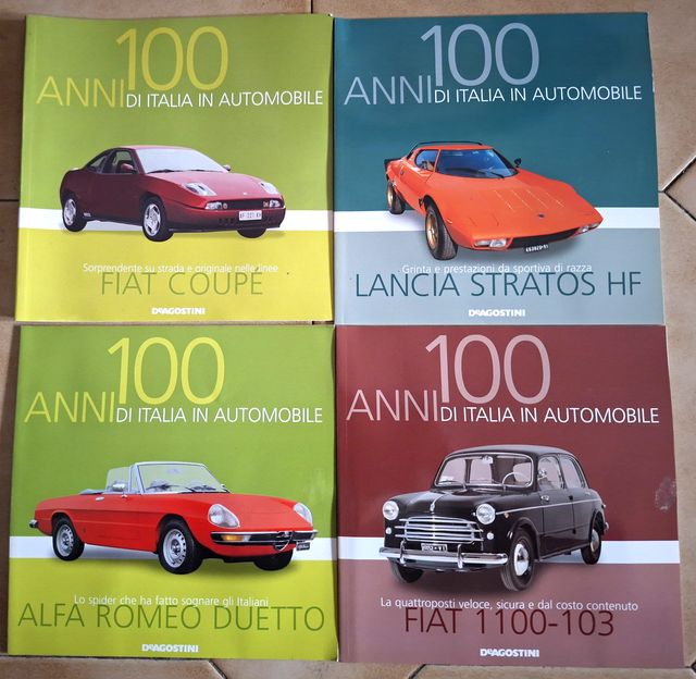 Fascicoli De Agostini 100 Anni Dell'automobile