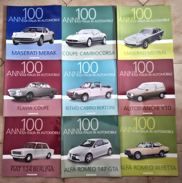 Fascicoli De Agostini 100 Anni Dell'automobile