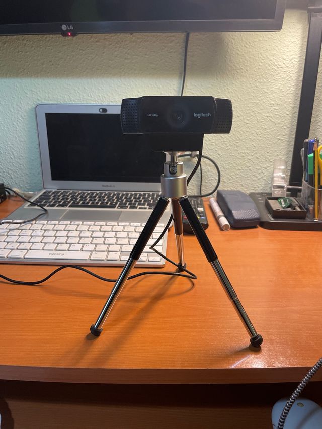 Webcam Logitech C922 con trípode