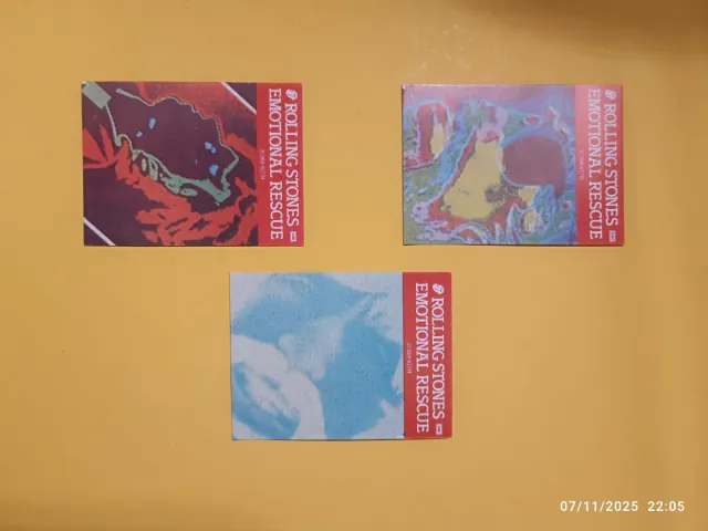 Rolling Stones Emotional Rescue 6 Vinile