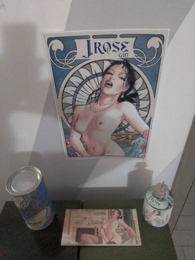 Poster J. Rose Gin Milo Manara N.6