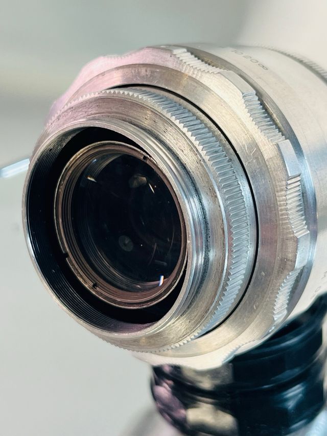 Helios 44 KMZ Prata Antigo