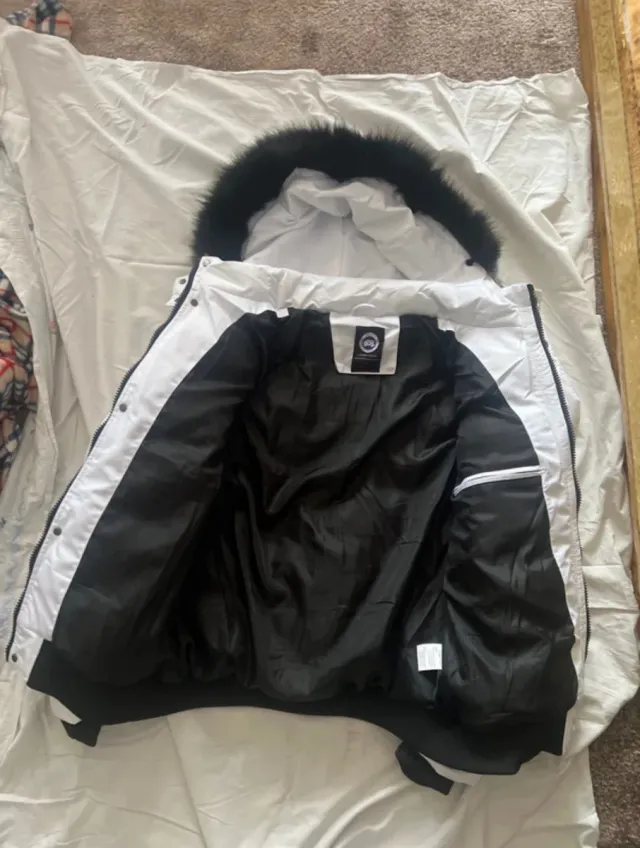 Chaqueta Canada Goose Blanca