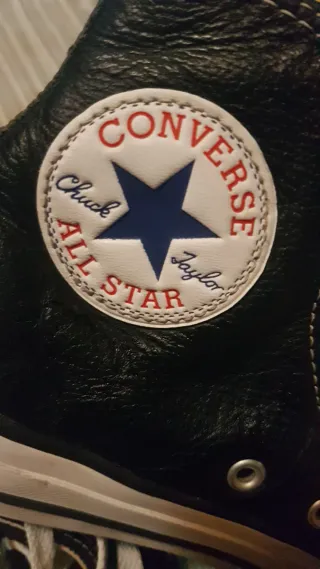 Converse All Star Botas Negras nr 37.5