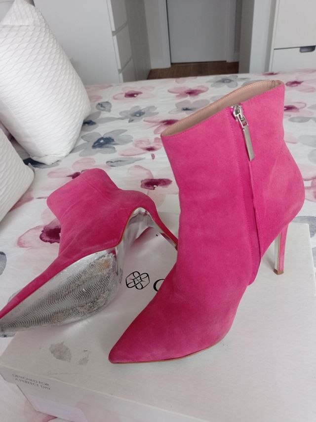 Botines Hannibal Laguna Rosa Talla 40