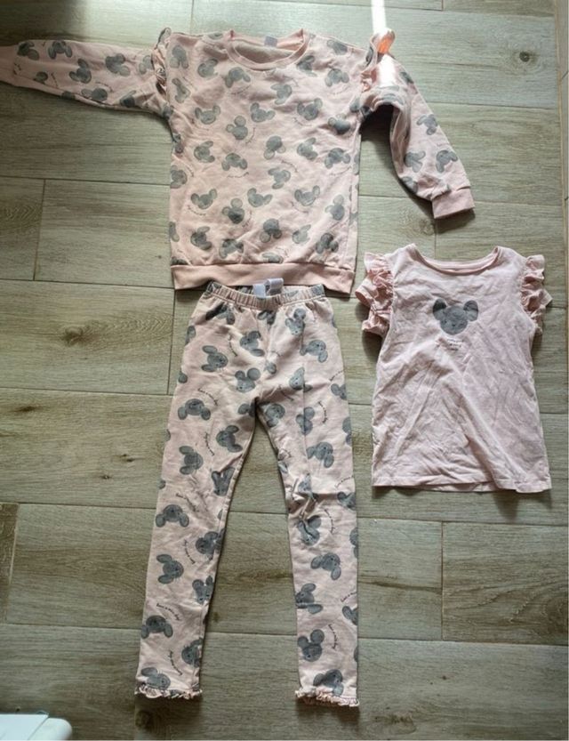 Conjunto niña 8/9 años estampado ratones