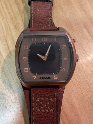 Reloj Fossil con Correa de Piel