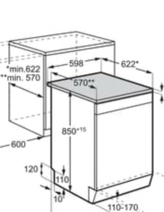 Lavavajillas AEG Inox - 2 meses uso