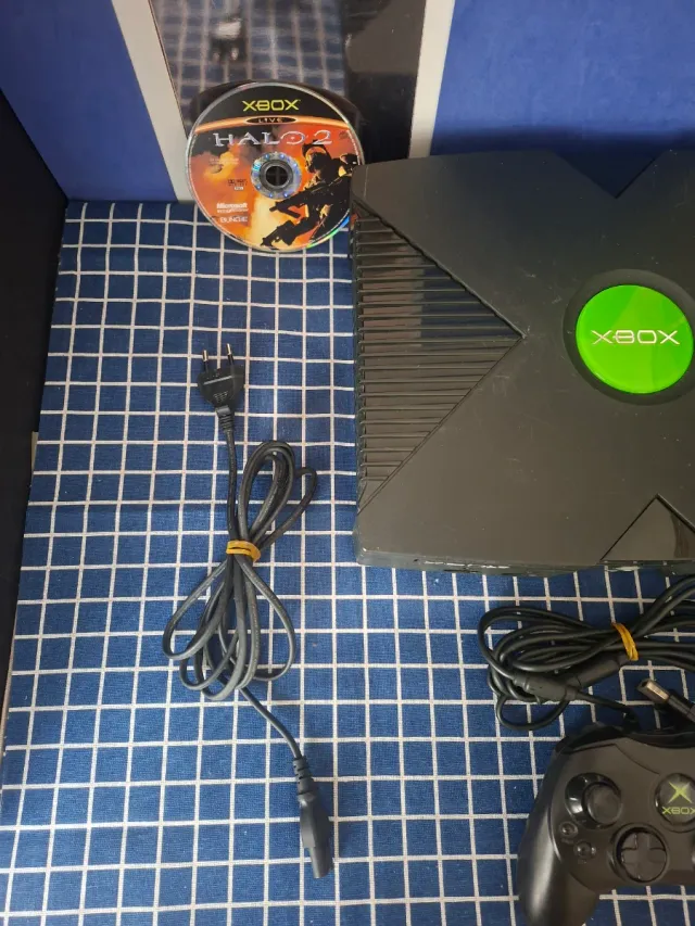 XBOX HDD 80GB CLASSIC ORIGINAL COMPLETA