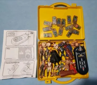 Set de figuras Star Wars con chips reproductores