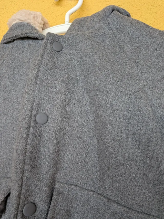 Trenca Zara niño gris