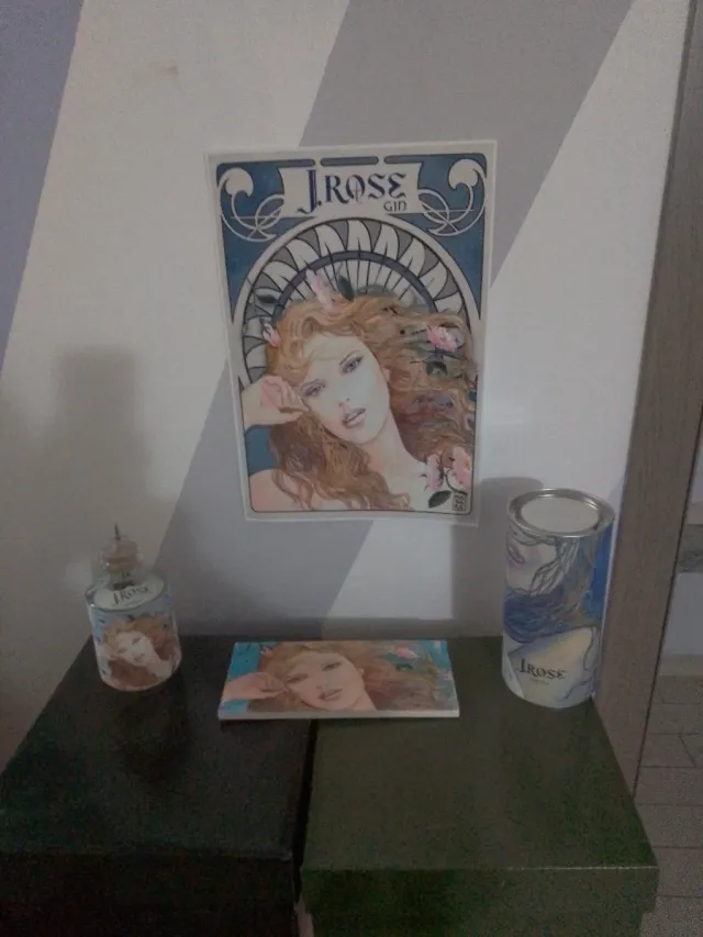 Poster J. Rose Gin Milo Manara N.9