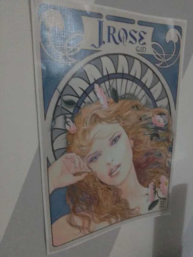 Poster J. Rose Gin Milo Manara N.9