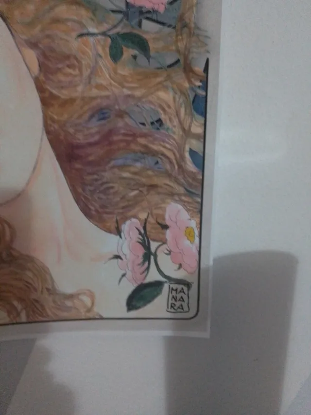 Poster J. Rose Gin Milo Manara N.9