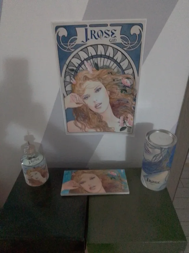 Poster J. Rose Gin Milo Manara N.9
