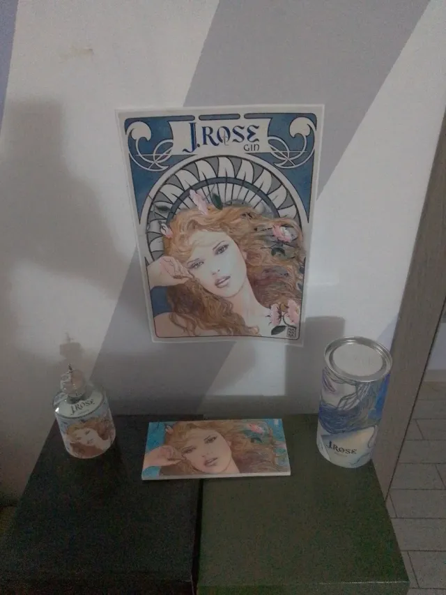 Poster J. Rose Gin Milo Manara N.9