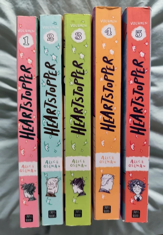 Heartstopper (Volumen 1 al 5) - Español