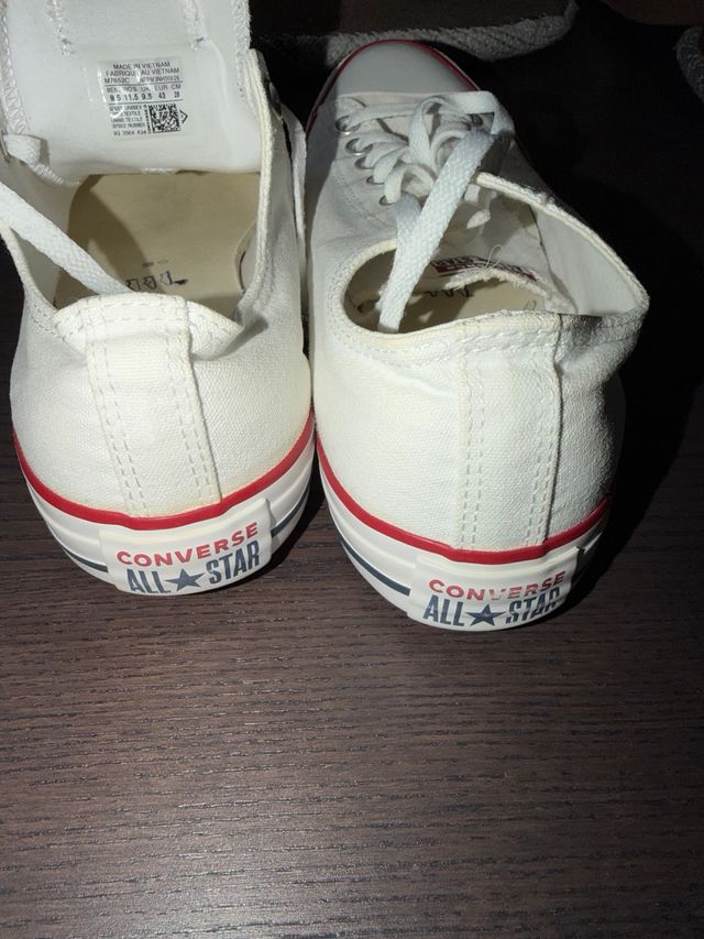 Converse All Star Blancas Talla 43