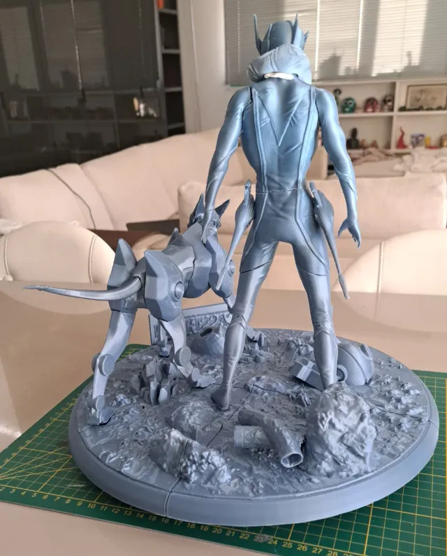 Diorama Casshern e Flender