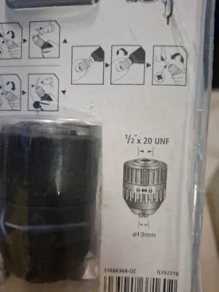 Portabrocas Stanley STA66368-QZ 13mm