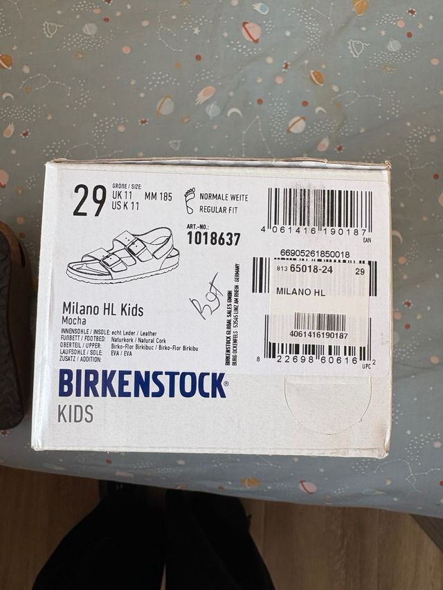 Sandalias Birkenstock niño T.29