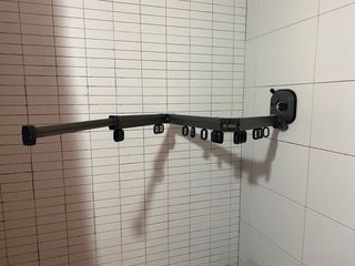 Tendedero pared plegable con ventosa