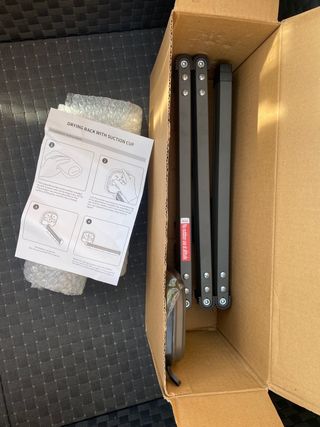 Tendedero pared plegable con ventosa