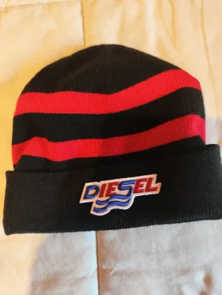 Berretto invernale Diesel a righe