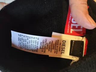 Berretto invernale Diesel a righe