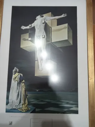 Cuadro Cristo de Salvador Dalí
