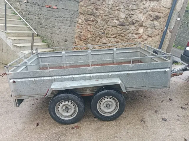 Remolque de dos ejes