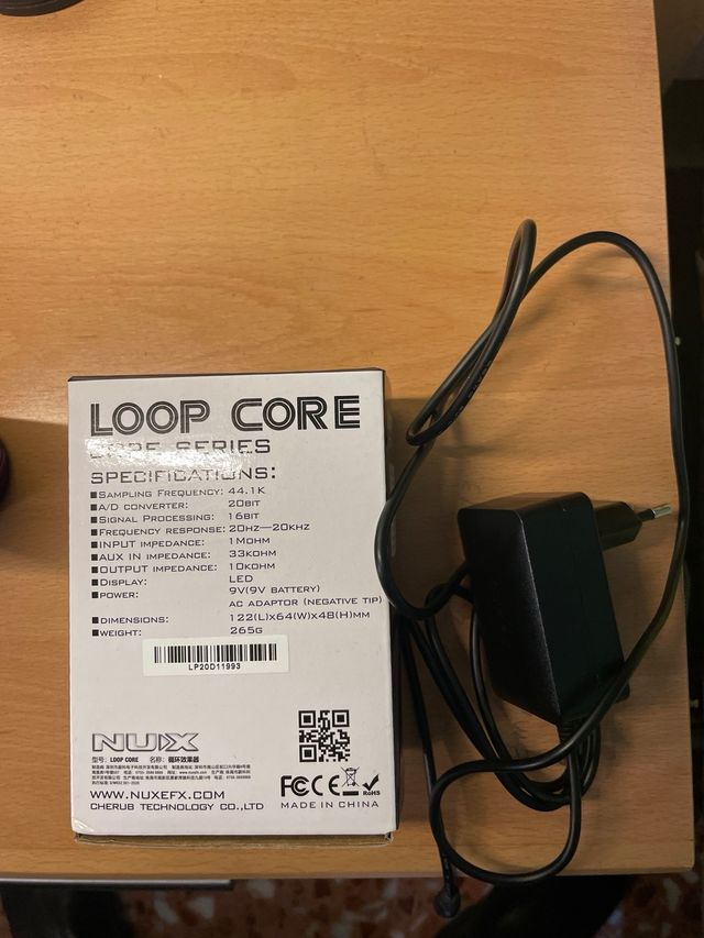 NUX Loop Core + Transformador