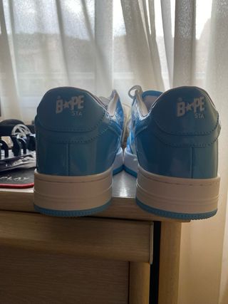 Zapatillas BAPE Vapesta Azul y Blanco