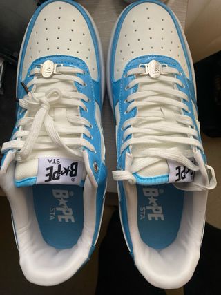 Zapatillas BAPE Vapesta Azul y Blanco