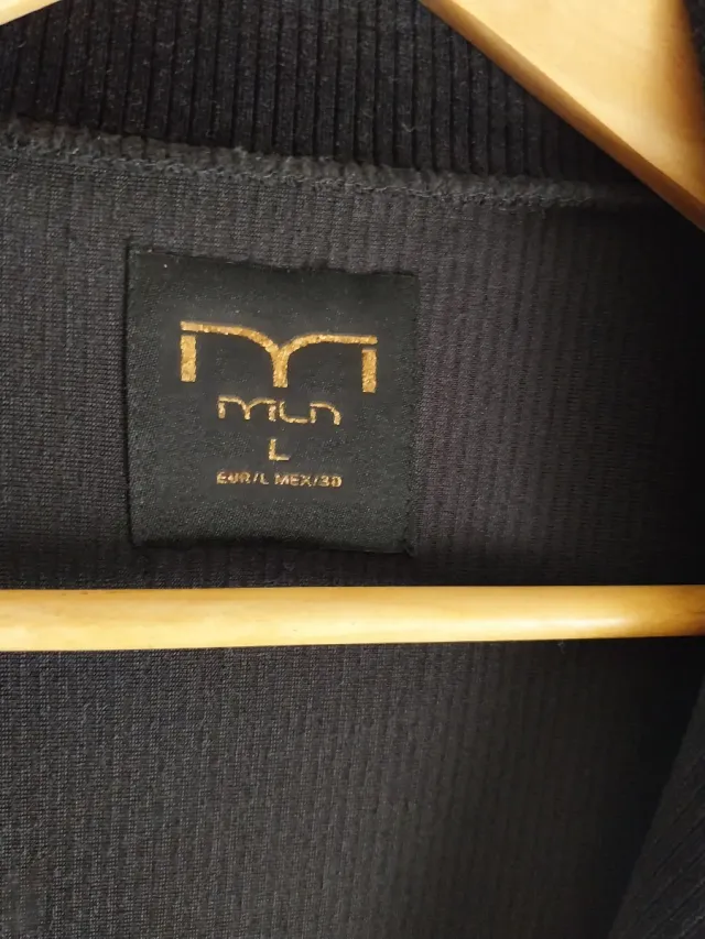 Chaqueta de pana negra Mila Talla L