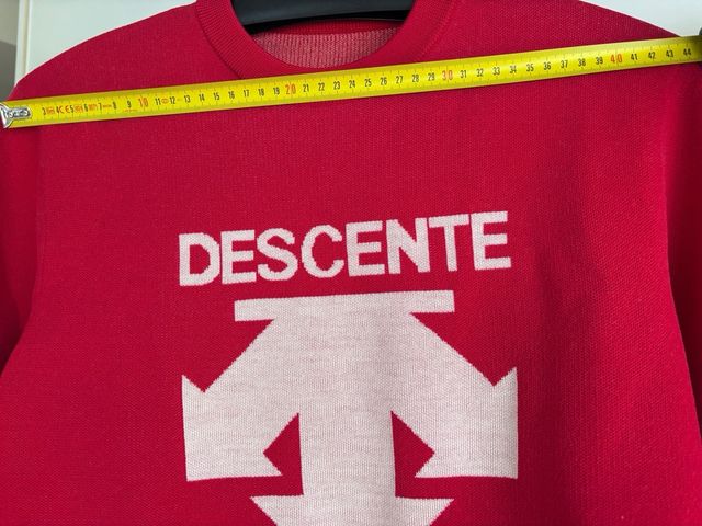 Jersey Descente Rojo Logo Flechas