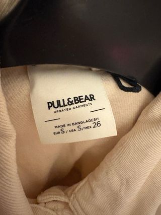 Chaqueta vaquera Pull&Bear beige