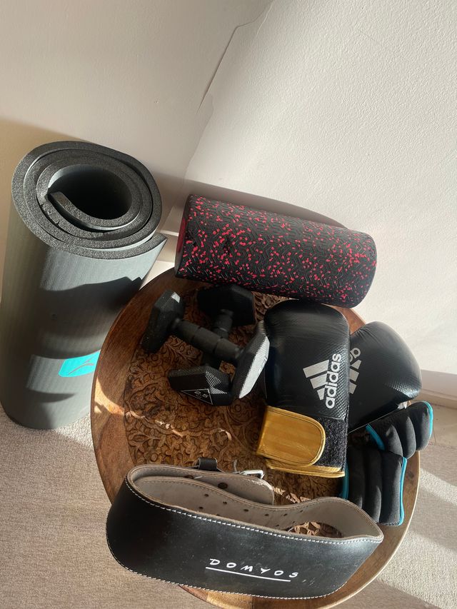 Pack Fitness: Mancuernas, Guantes y Más