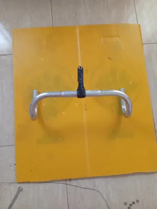 Manillar Bicicleta Carretera Aluminio y potencia