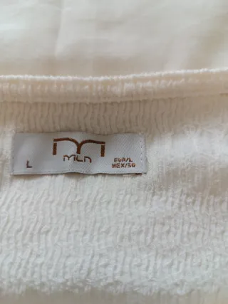 Jersey y blusa talla L blusa marfil sin estrenar