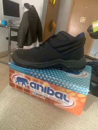 Zapatos de seguridad Anibal negros