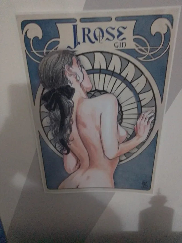 Poster Milo Manara J.Rose Gin N.5