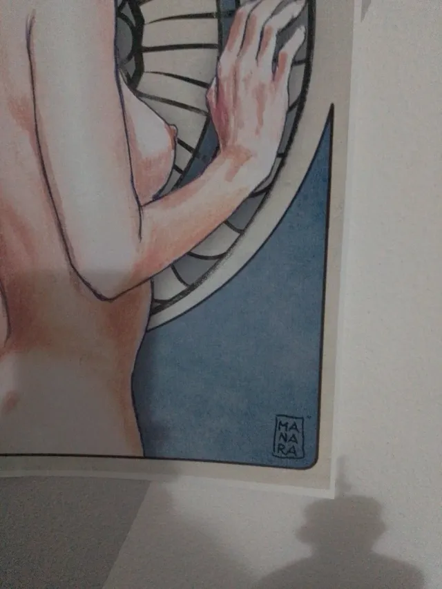 Poster Milo Manara J.Rose Gin N.5