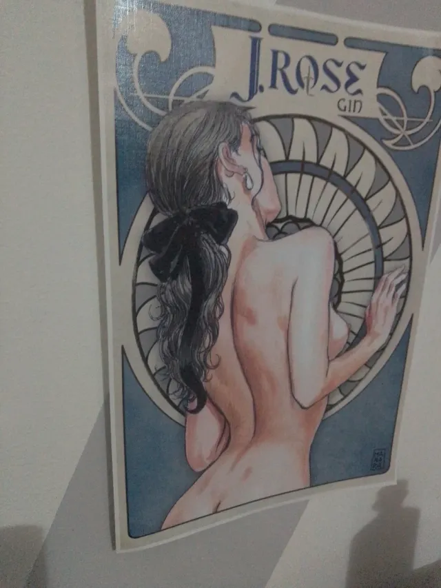 Poster Milo Manara J.Rose Gin N.5